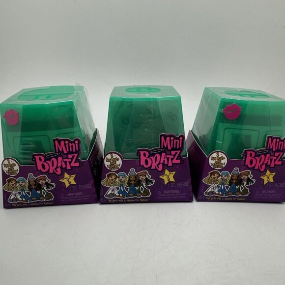Bratz Limited Edition Mini Cosmetics (3) 2 packs *NEW* Series 3*6 total* GR4 - Picture 1 of 2